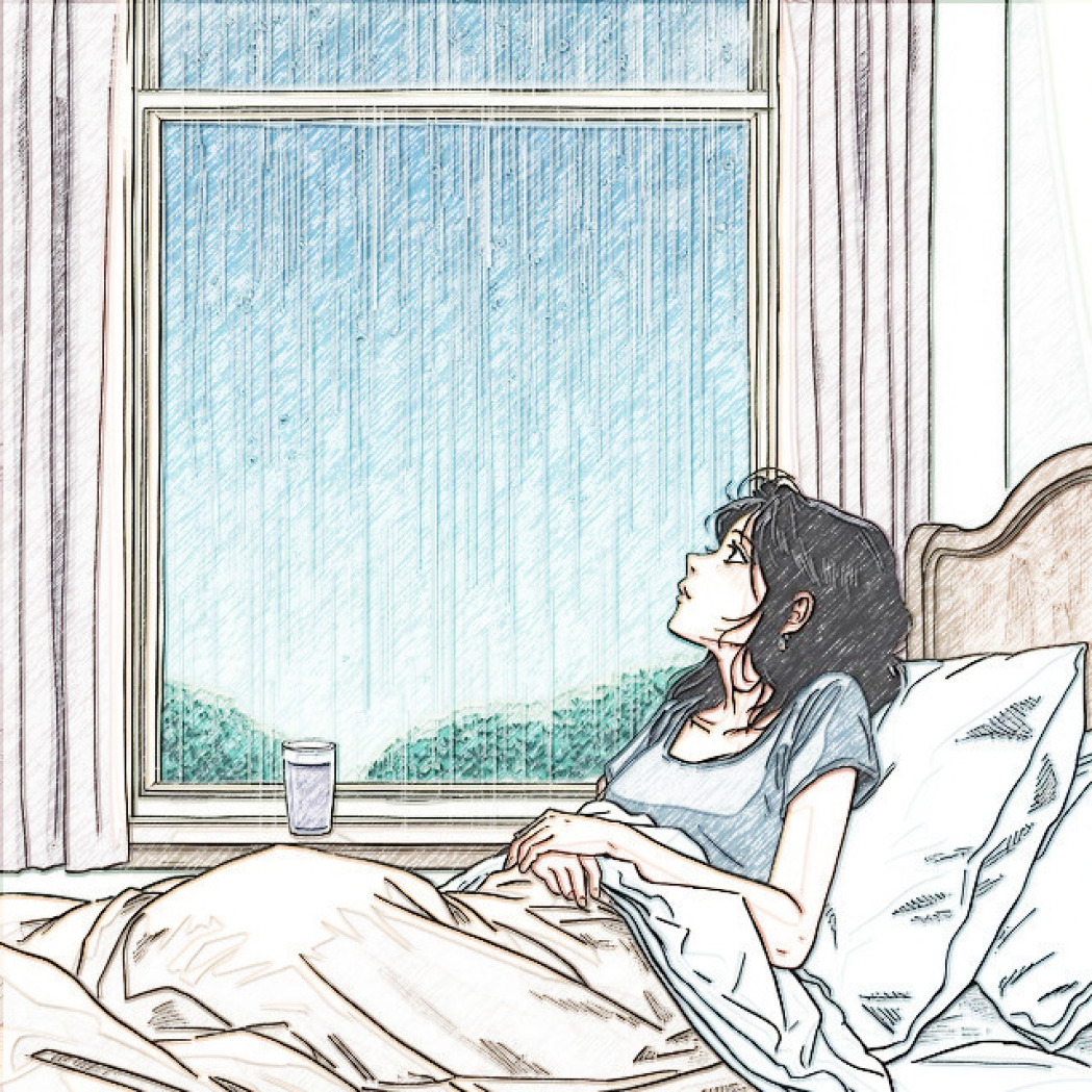 女風小説『雨の音』（朗読あり）