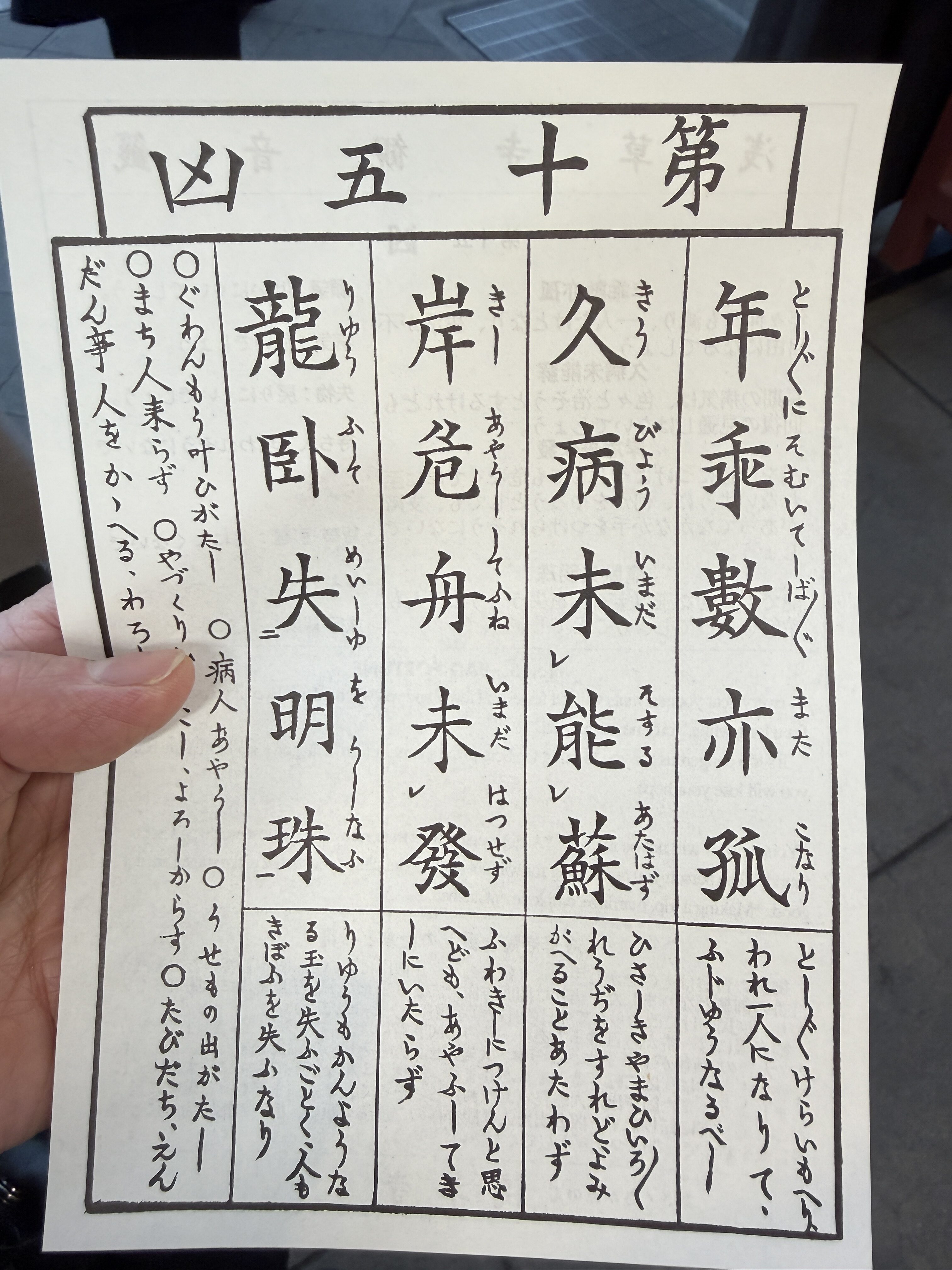 凶であって凶にあらず