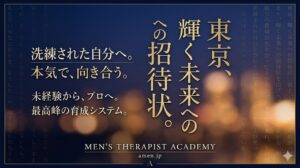 東京で女風セラピストとして成功するために｜求人応募前に知るべき全知識