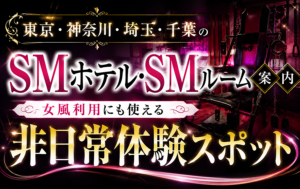東京・神奈川・埼玉・千葉のSMホテル・SMルーム案内｜女風利用にも使える非日常体験スポット