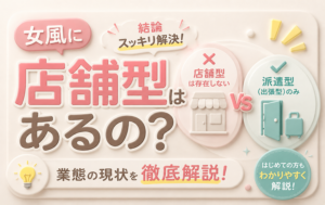 女風に店舗型はあるの？答えと業態の現状を徹底解説