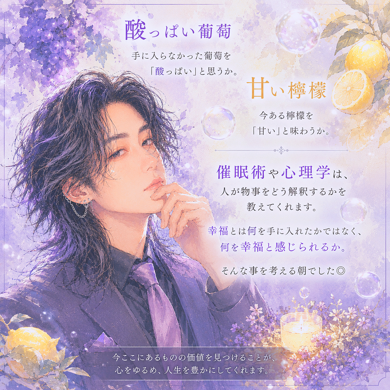 葡萄と檸檬