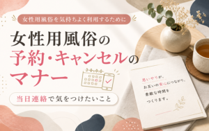 女性用風俗の予約・キャンセルのマナー|当日連絡で気をつけたいこと