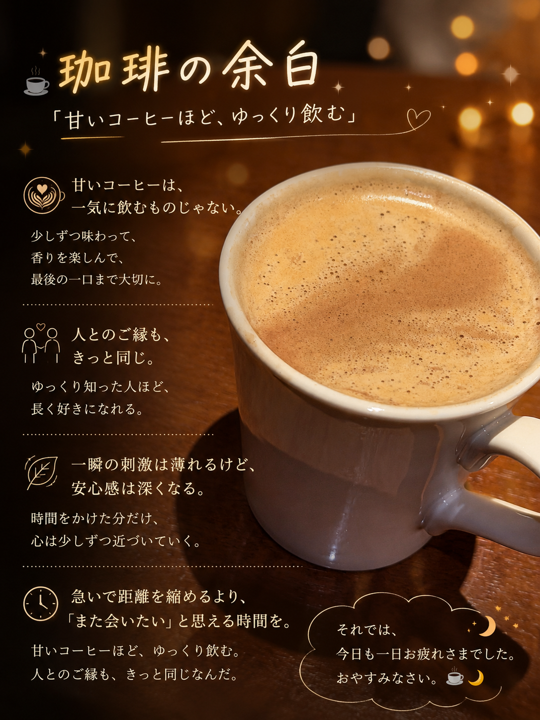 珈琲の余白