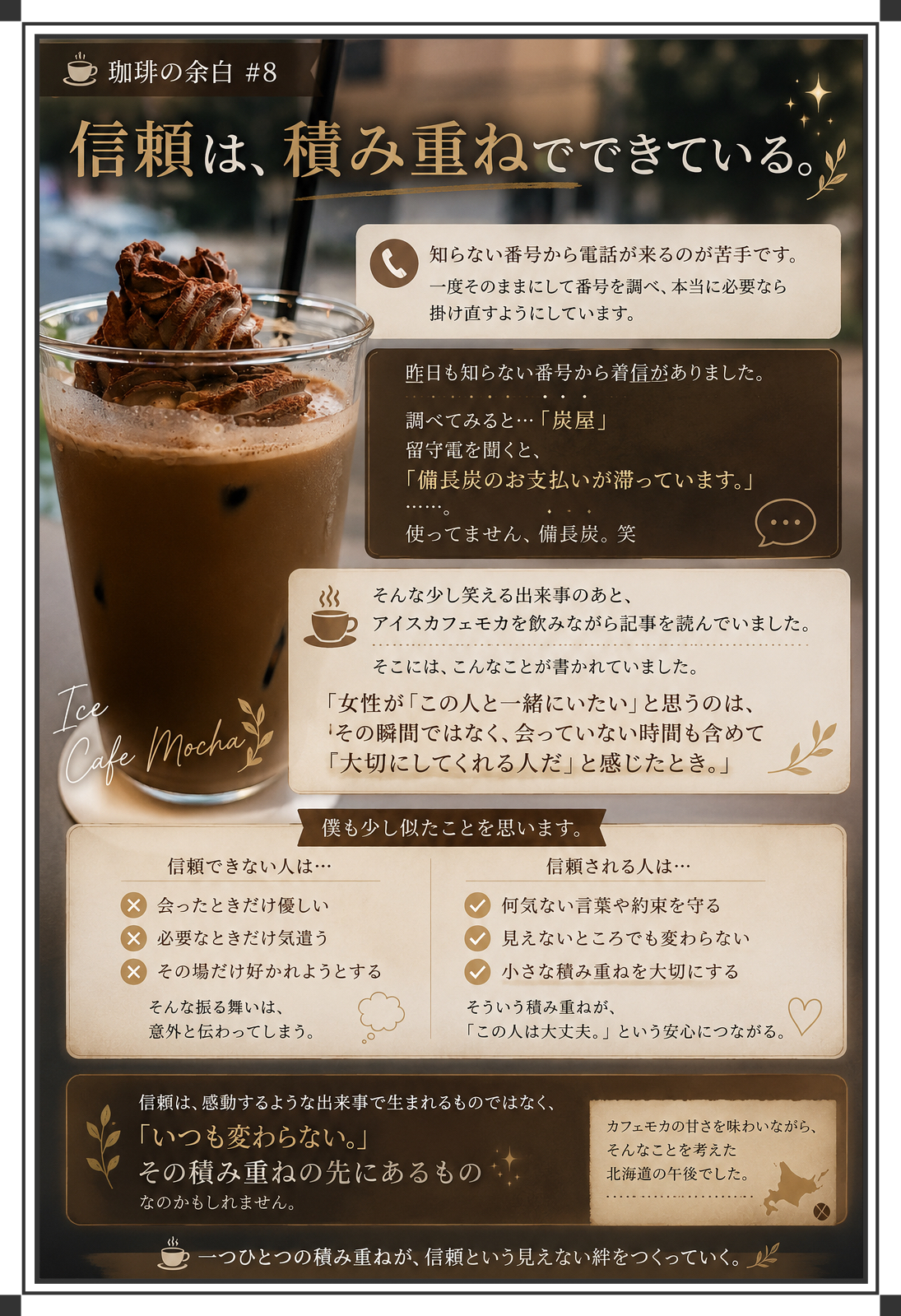 珈琲の余白 #8