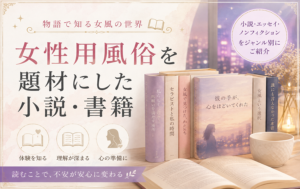 女性用風俗を題材にした小説・書籍｜物語で知る女風の世界