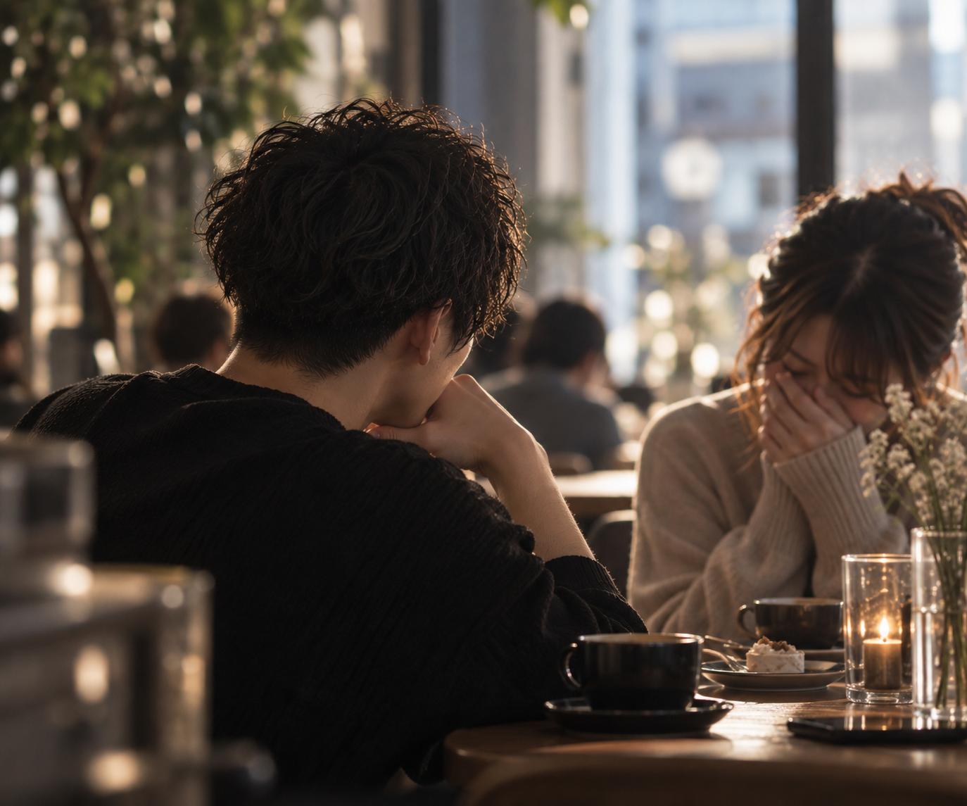 無理して笑ってる時って、意外とバレてる。