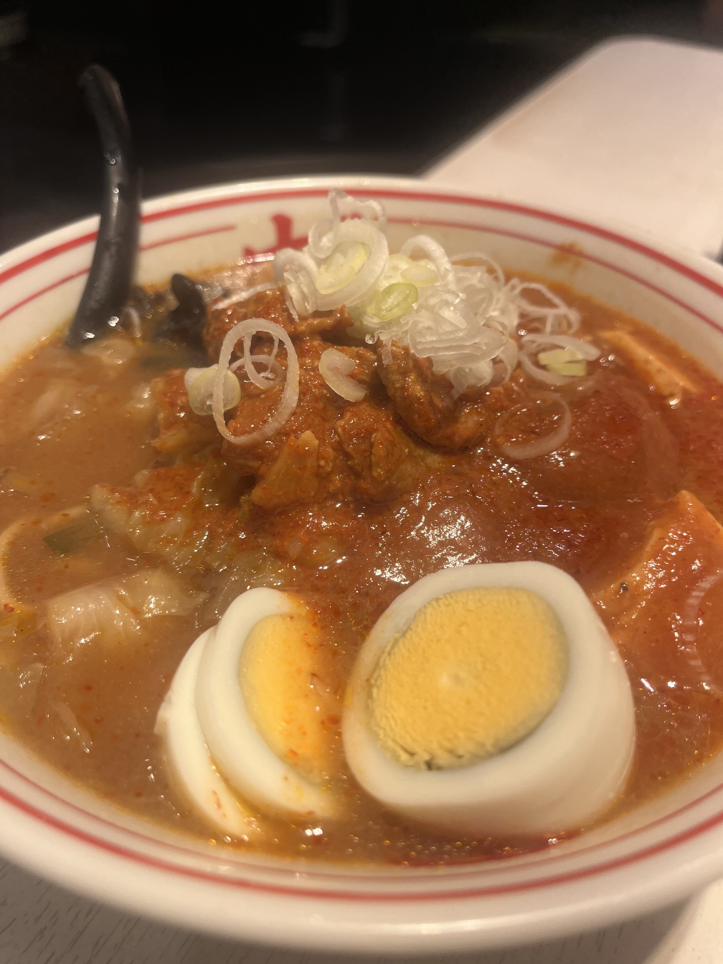 辛い。けど、もう一口