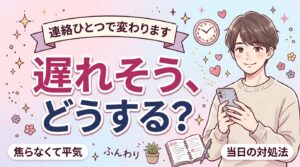 女性用風俗で遅刻・当日キャンセルしそうなとき｜連絡の仕方と扱い