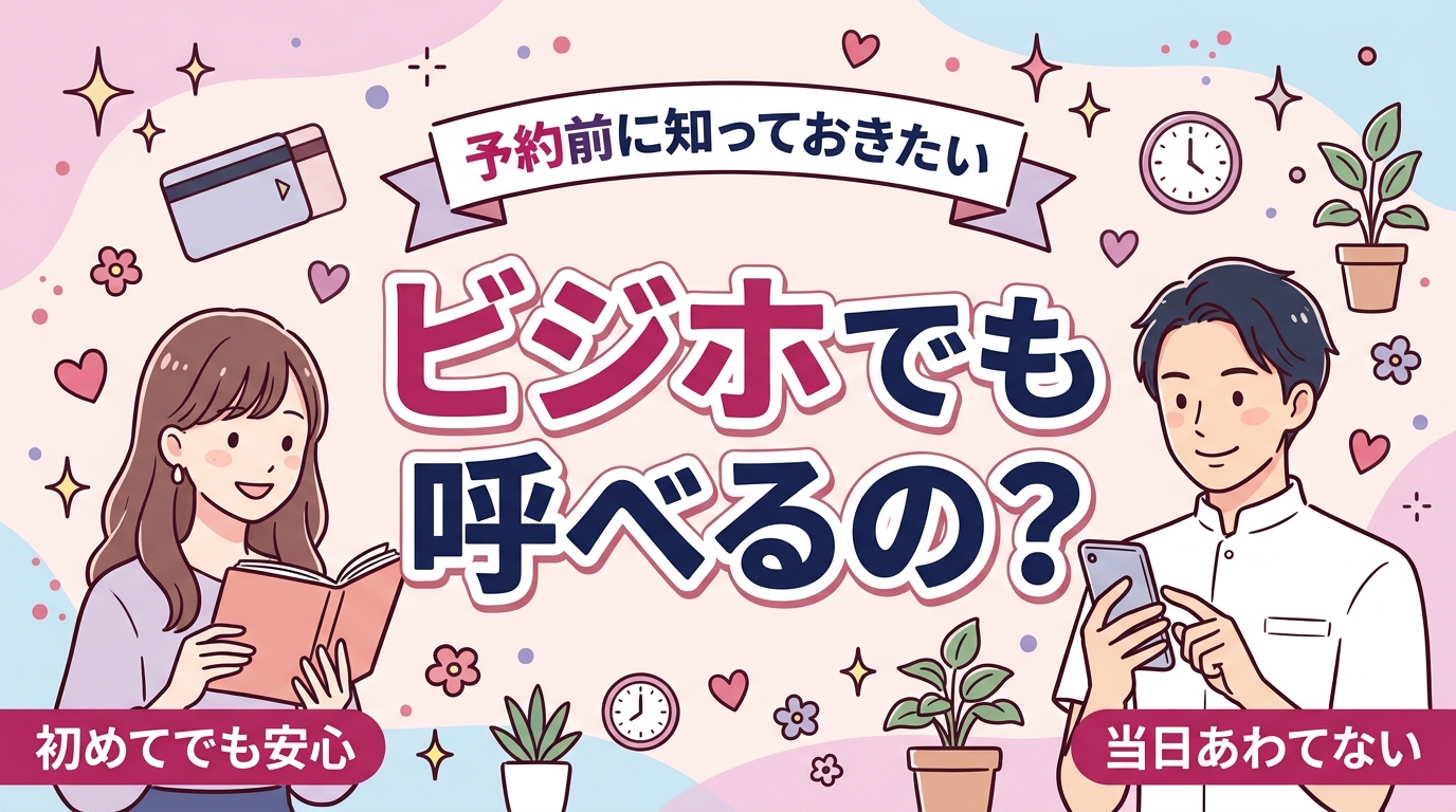 女性用風俗はビジネスホテルで使える？ビジホ利用の可否と注意点