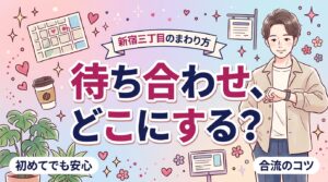 新宿三丁目で女性用風俗を使うなら｜合流と移動の考え方