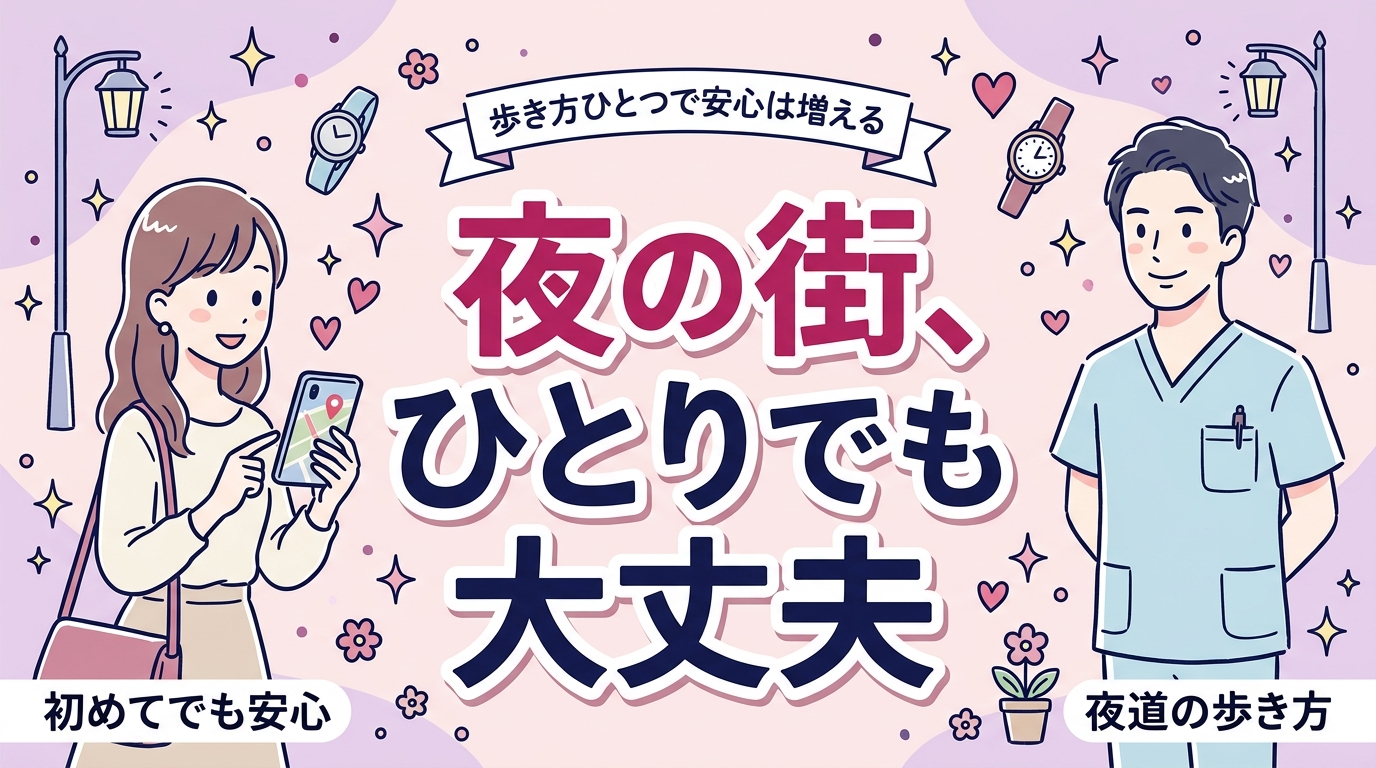歌舞伎町を女性一人で歩くときの安全対策｜不安を減らす歩き方