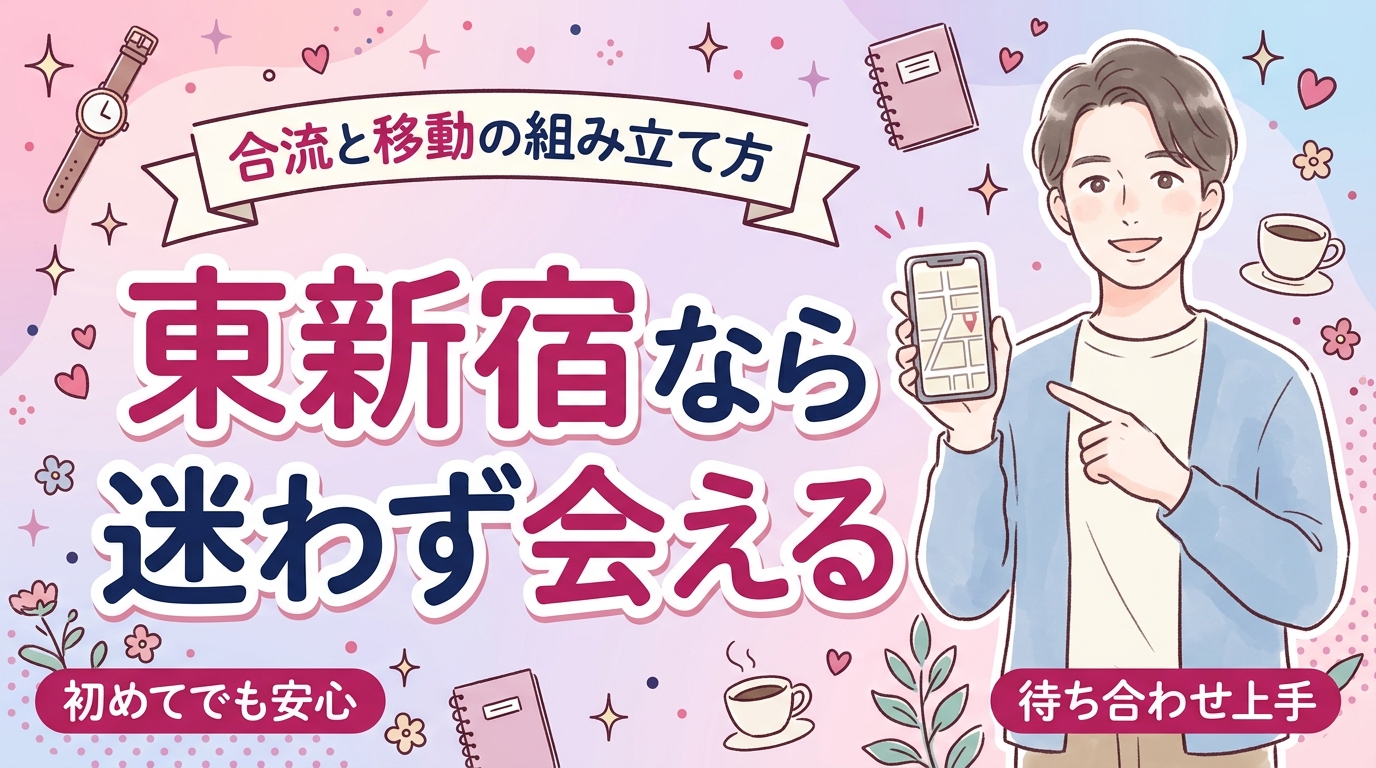 東新宿 女性用風俗の使い方｜合流のしやすさと移動の組み立て