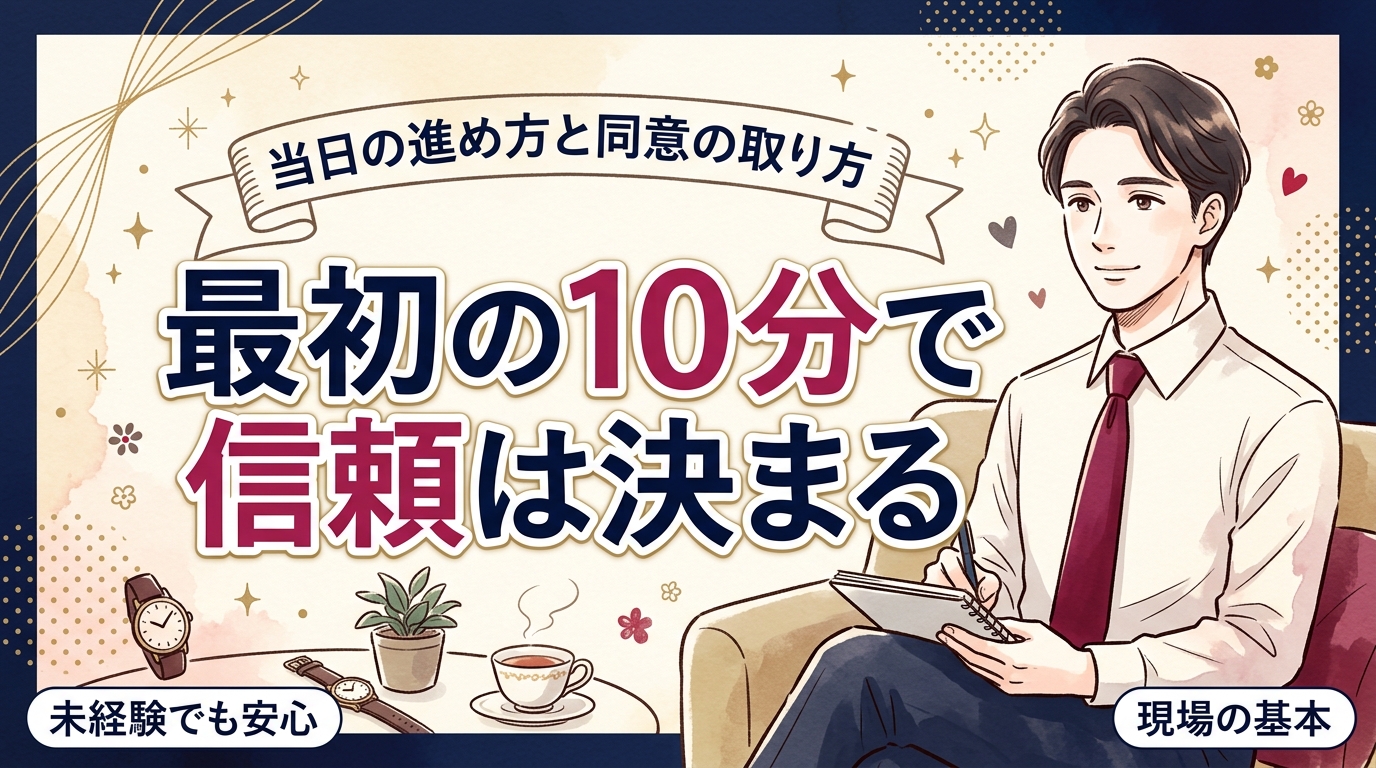 女風セラピストのカウンセリングで何を聞く？当日の進め方と同意の取り方