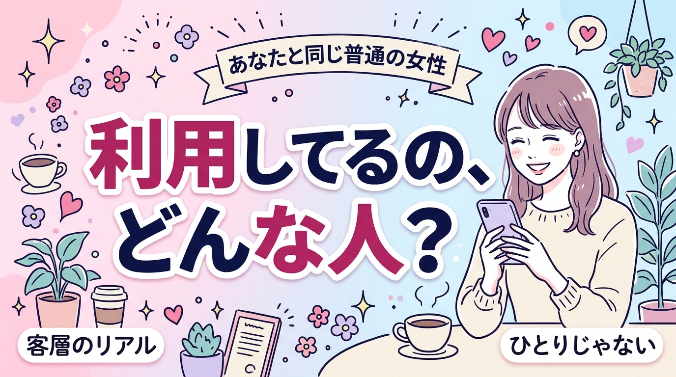 女性用風俗の客層はどんな人？利用する女性の実像を解説