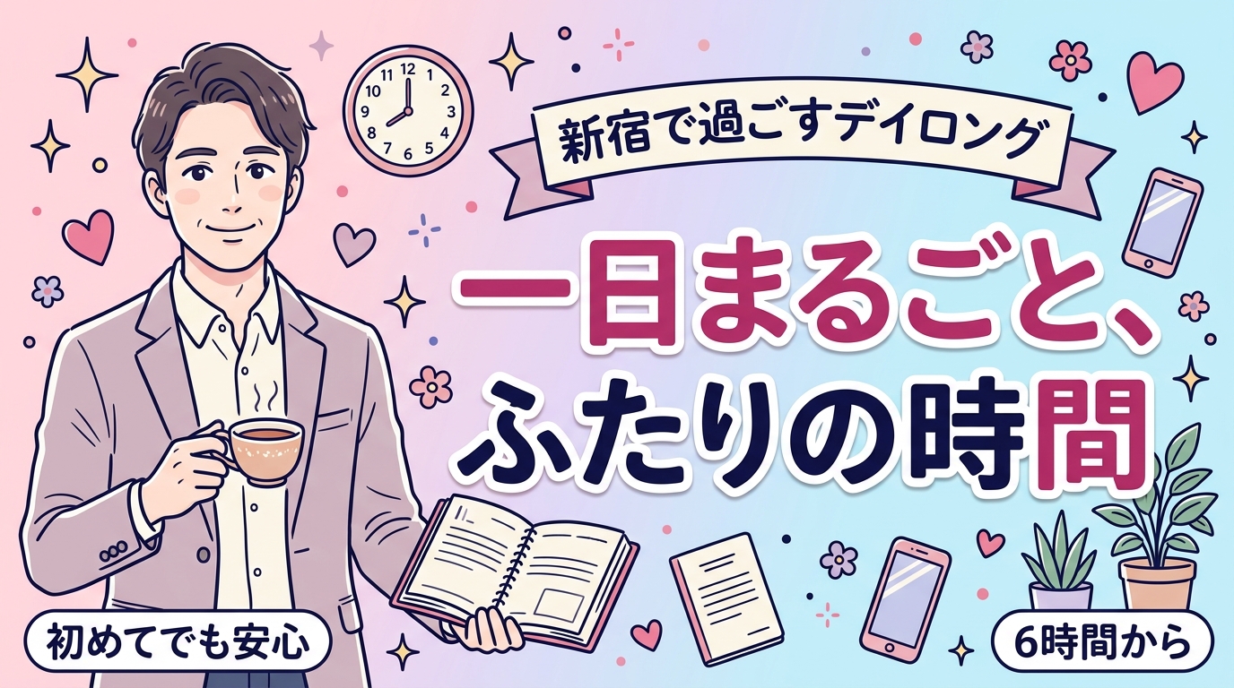 デイロングコースの過ごし方｜新宿で6時間からの一日設計