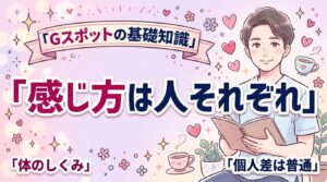 Gスポットとは？場所と、感じ方に個人差がある理由