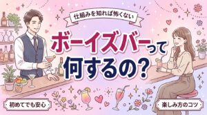 ボーイズバーとは？料金の仕組みと女性客が楽しむコツ