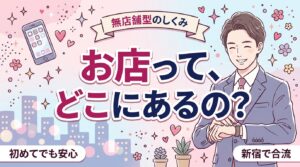 女風の店はどこにある？無店舗型の仕組みと新宿での合流