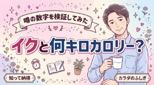 イクとカロリー消費はどのくらい？よく聞く数字の実際