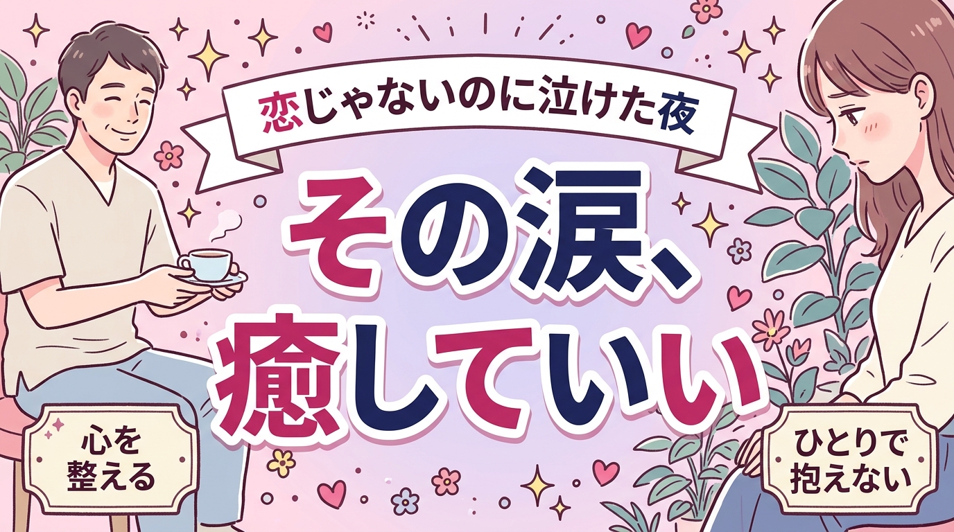 セフレとの別れが辛いとき｜気持ちの切り替え方