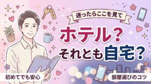 女性用風俗はどこでできる？ホテルと自宅の選び方と部屋条件