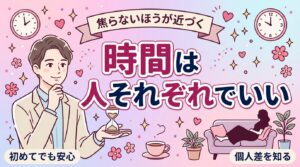 クリイキまでの時間はどれくらい？個人差とコース時間の考え方