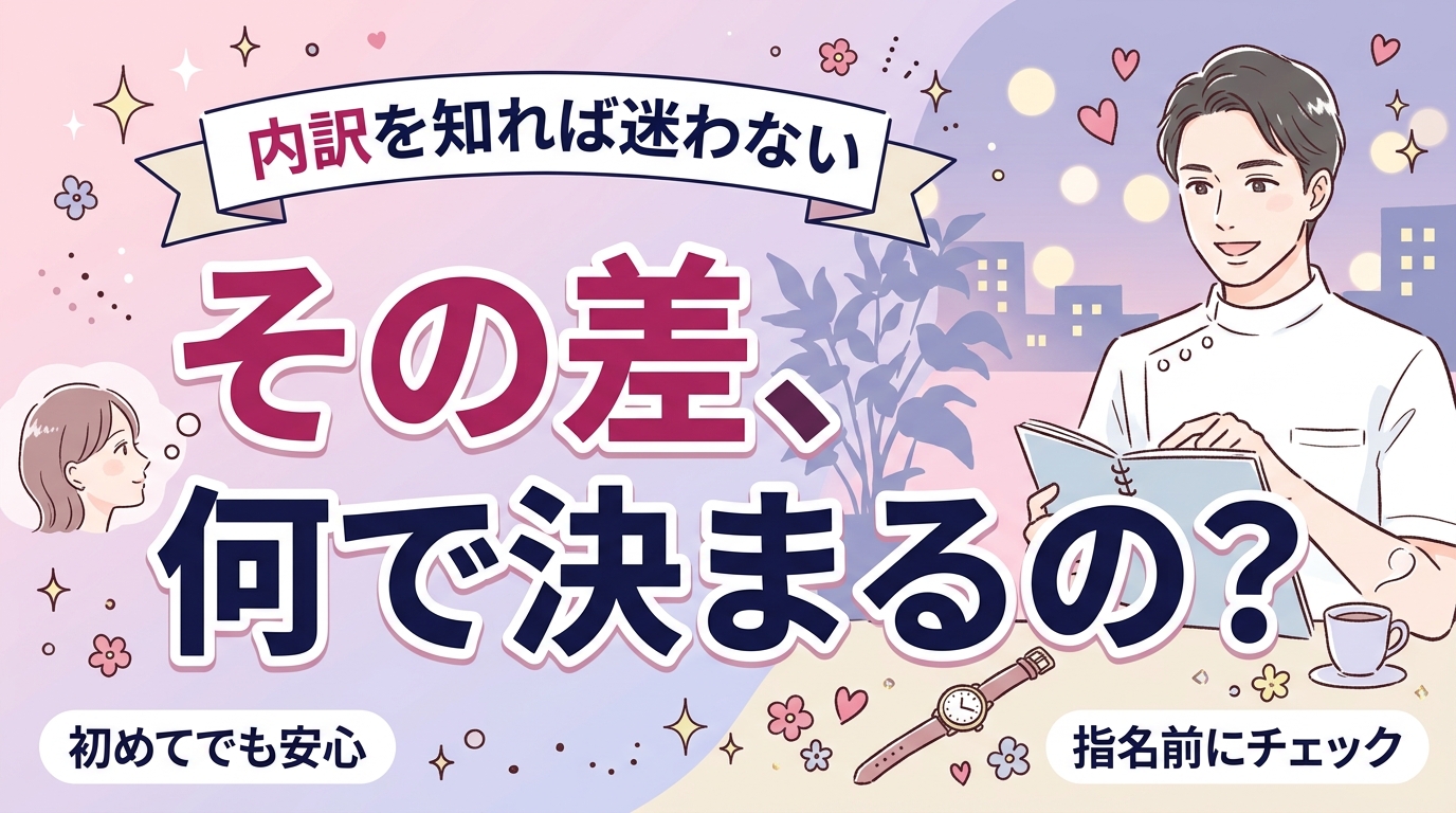 歌舞伎町の女性用風俗の料金・相場は何で決まる？費用の内訳を解説